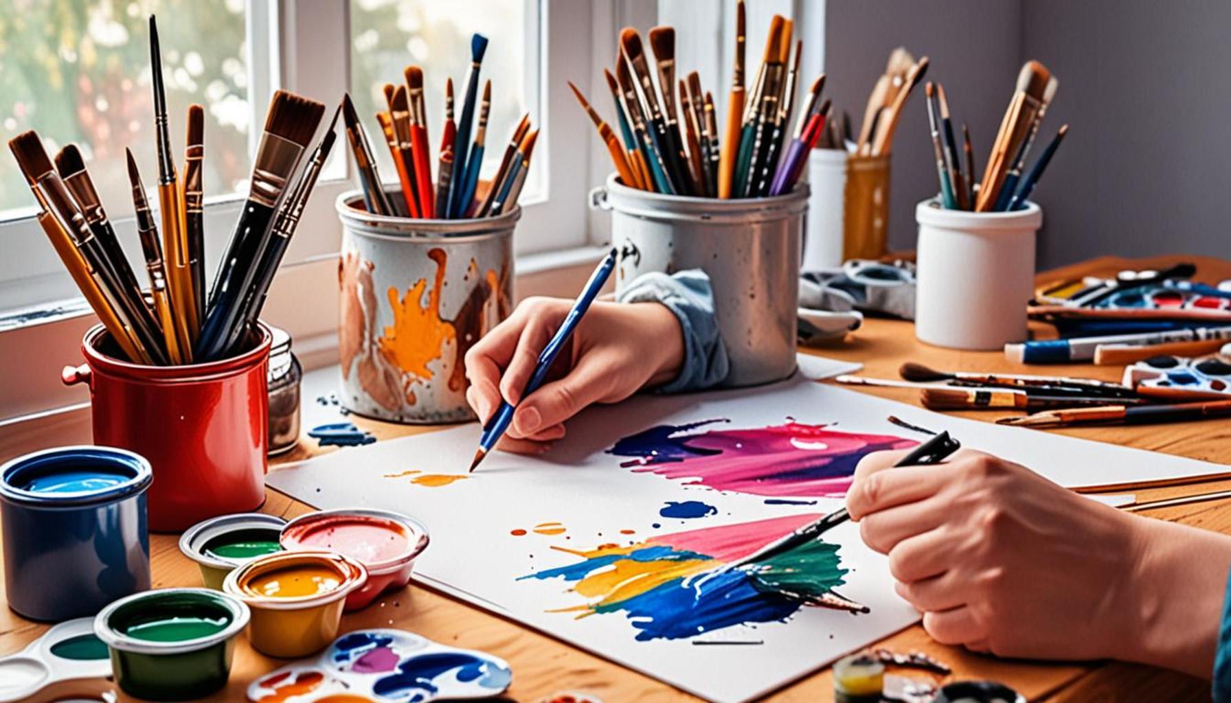 Exploring Painting and Drawing Techniques for Beginners in Creative Hobbies